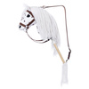 Hoppihorse Koń na Kiju Hobby Horse A3 Biały 66cm