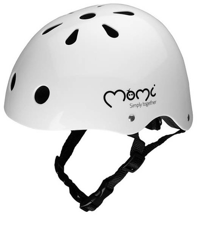 Momi Mimi Dziecięcy Kask Rowerowy Szary Matowy