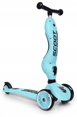 Scootandride Highwaykick 1 Jeździk i Hulajnoga 2w1 1-5 Lat Blueberry + Canpol Babies Termoopakowanie