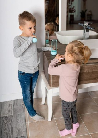 InnoGIO Soniczna Elektryczna Szczoteczka z Funkcją 360° Różowa