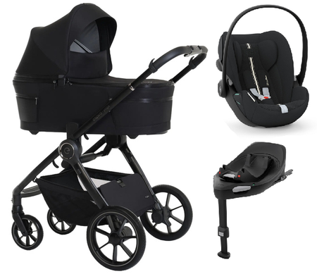 Espiro Yoga 2025 Wózek Głęboko-Spacerowy + Cybex Cloud G I - Size Fotelik Samochodowy + Baza G