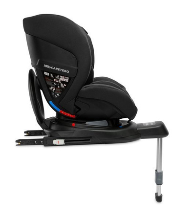 Fotelik RIO i-size 40-105 cm 0-18 kg RWF Black