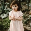 Eevi, Sukienka dziewczęca muślinowa rozmiar 68 cm.