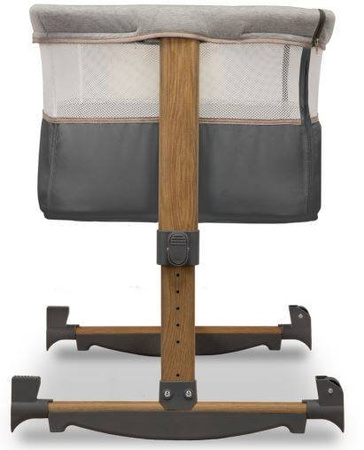 Lionelo Leonie Łóżeczko Dostawne Turystyczne Stone Grey