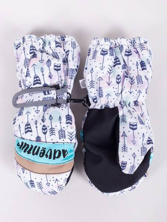 Yoclub! Rękawiczki Narciarskie Dziewczęce 14cm