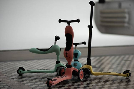 Scootandride Highwaykick 1 Jeździk i Hulajnoga 2w1 1-5 Lat Peach