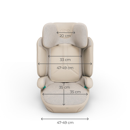 Kinderkraft XPand 2 PRO i-Size Fotelik Samochodowy 100-150cm Zielony
