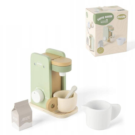 Dantoy Drewniany ekspres do kawy