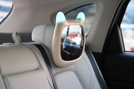 Benbat Lusterko Aktywne Do Samochodu Beżowe