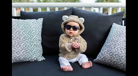 Babiators Navigator O-NAV001-S Smoke Lens Rozmiar 0-2+ Jet Black