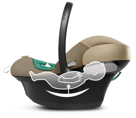 Cybex Aton S2 i-Size Fotelik Samochodowy 0-13kg Classic Beige