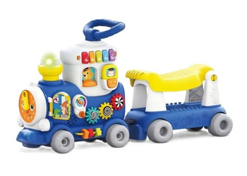 Dumel Jeździk Pociąg 4w1 Niebieski