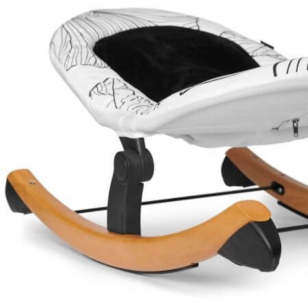 Kinderkraft Finio Leżaczek/Bujaczek White oiled