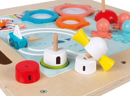 Janod Drewniany Progresywny Stolik Aktywizujący 18 M+