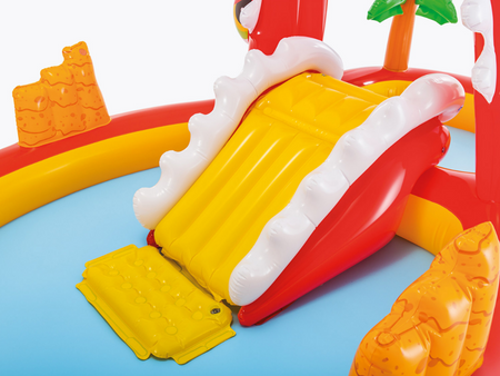 Intex Basen Dmuchany Plac Zabaw Dinozaur Dino Ze Zjeżdżalnią 57160