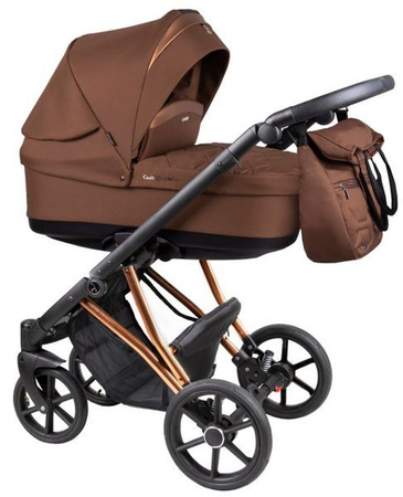 Coletto Craft Wózek Głęboko-Spacerowy 2w1 C-10 Czarna Rama