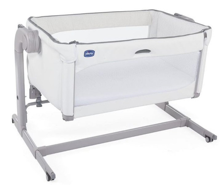 Chicco Next2Me Magic New 2023 Łóżeczko Dostawne Dla Dzieci White Snow