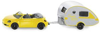 Siku Samochód Z Przyczepą Campingową S1629