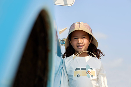 Lassig Kapelusz rybacki z filtrem UV80 Splash & Fun, rozm. 52/53