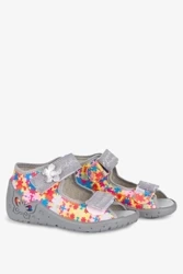 Zetpol Obuwie Dziecięce Sandałki W Kwiatki