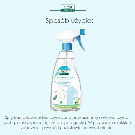 Aleva Naturals Spray Do Czyszczenia Zabawek