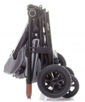 4Baby Stinger Air Wózek Spacerowy Grey