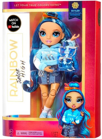 Rainbow High Junior Modowa Lalka Skyler Bradshaw