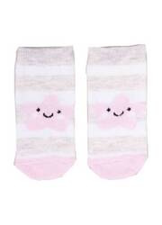 Yoclub! Skarpety Wzorzyste Dziewczęce 3-6 m