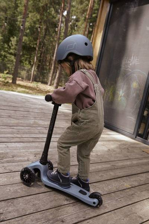 Scootandride Highwaykick 3 LED Hulajnoga Składana ze Świecącymi Kółkami 3+ Steel