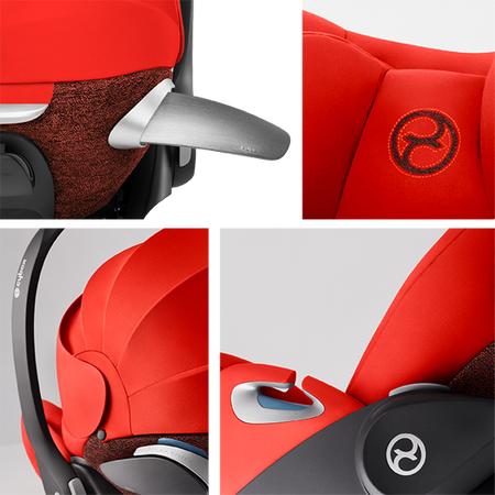 Cybex Cloud Z I-Size & Sensorsafe Fotelik Samochodowy 0-13 kg Manhattan Grey