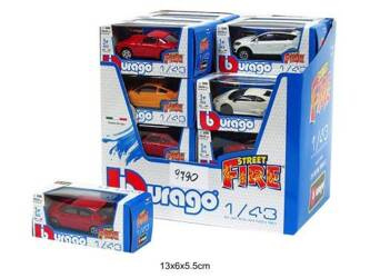 Bburago Autko Metalowe Street Fire 1:43