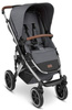 ABC Design Salsa 4 Air Wózek Głęboko-spacerowy 2w1 + akcesoria 2023 Asphalt