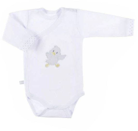 Body Newborn Regl Dł Biały r 50