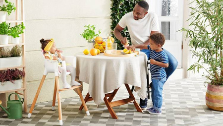 Kinderkraft Sienna Krzesełko Do Karmienia Pink