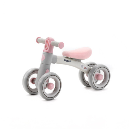 Adamex Welly Rowerek Biegowy Grey&Pink