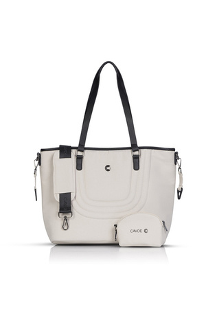 Cavoe Moi XL Wózek Głęboko-Spacerowy 2w1 + Torba + Adaptery Ecru