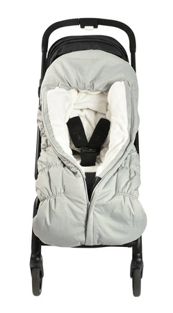 Beaba Śpiwór zimowy do wózka 6-24m Heather grey