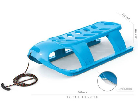 Prosperplast Beezy Sanki Dziecięce Niebieskie