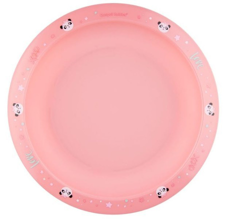 Canpol Babies Zestaw Naczyń Exotic Animals 56/523 Pink