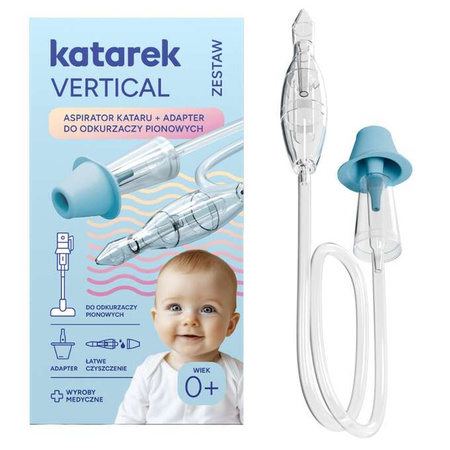 Katarek Vertical Aspirator Do Nosa Z Adapterem Do Odkurzaczy Pionowych