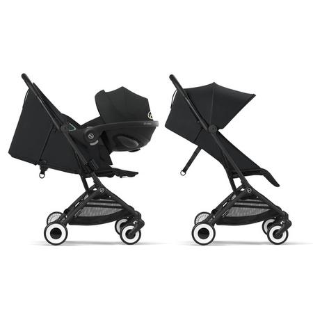 Cybex Orfeo Wózek Spacerowy Rama Czarna Magic Black