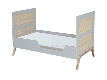 Theo Bebe Marelia Wielofunkcyjne Łóżeczko Ratanowe 70x140cm Moon