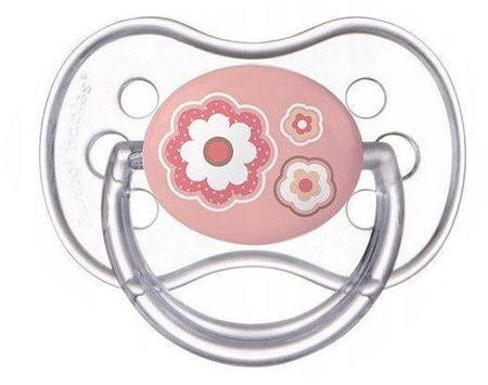 Canpol Smoczek uspokajający silikonowy symetryczny powyżej 18 m 22/582_pin
