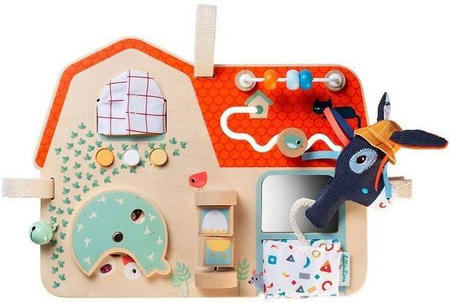 Lilliputiens Drewniana Tablica Manipulacyjna Farma 9m+