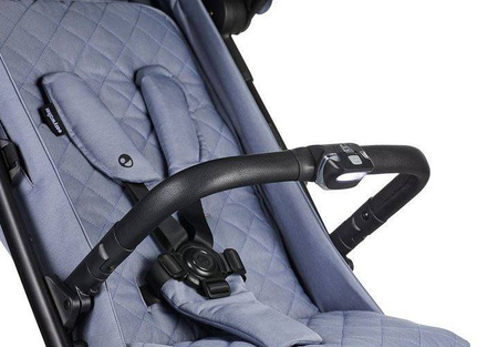 Easywalker Jackey Kompaktowy Wózek Spacerowy z Torbą Transportową Pebble Grey