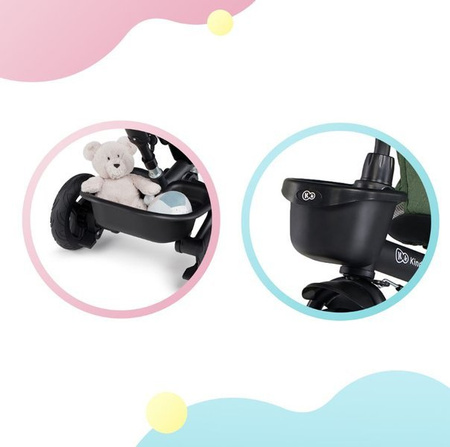 Kinderkraft Spinstep Rowerek Trójkołowy Platinium Grey