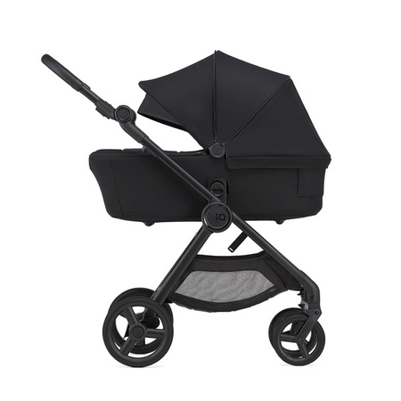 Anex IQ Basic New Transfarmation Wózek Głęboko-Spacerowy Nyx + Cybex Aton B2 i-Size Fotelik Samochodowy 0-13kg + Baza One Volcano Black