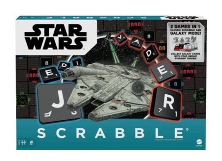 Mattel Gra Scrable Star Wars Gwiezdne Wojny HJD08