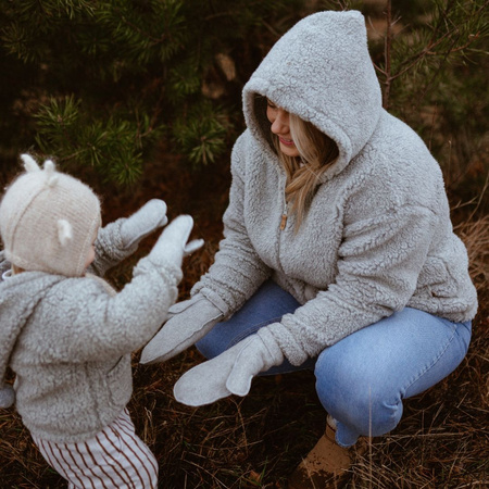 Zaffiro Kurtka dla Kobiet Zoya Wełniana Nevada L Grey