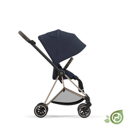 Cybex Mios 3.0 Conscious Green Leaf Tapicerka Siedziska Eco Dark Navy